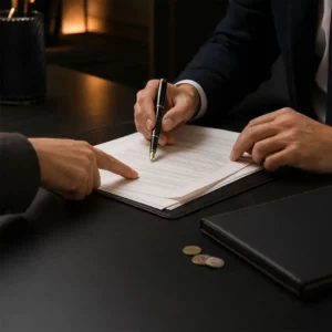 Negociación previa para reclamar una deuda con asesoramiento jurídico